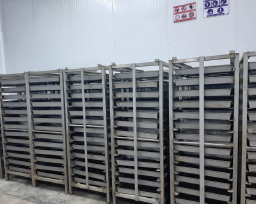 Processing racks in factory